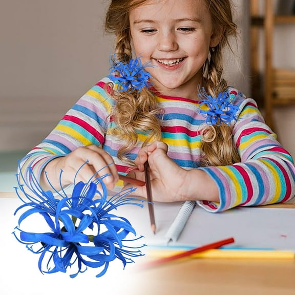 Wentin Barrettes The Other Shore Flower Hairpin Artificial Flower Large Hairpin Photo Flower Side Clip Hair Accessories