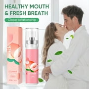 Wentin Fruit Flavored Oral Spray Mouth Spray Fresh Breath Compact Portable Refreshing Cool Fresh Breath Oral Odor Care 10ML