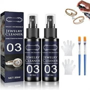 Wentin Jewelry Tools Jewelry Cleaner 03 For All Jewelry Jewelry Watch Cleaner Spray Anti Tarnish Jewelry Cleaner Quick Jewelry Cleaning Spray Jewelry Cleaner Solution Jewelry Cleaner Liquid 30ml