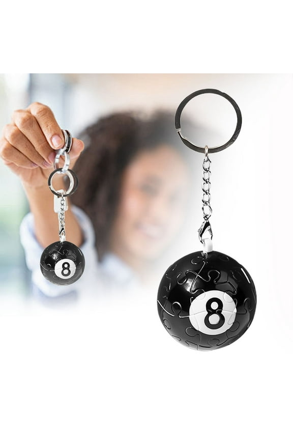 Wentin Keychains Clearance! Key Chains Accessories 8 Keychain Pool Keyring Creative Key Chain Pendant Key Ring Charm Keychain For Backpacks Kids Boys And Enthusiast