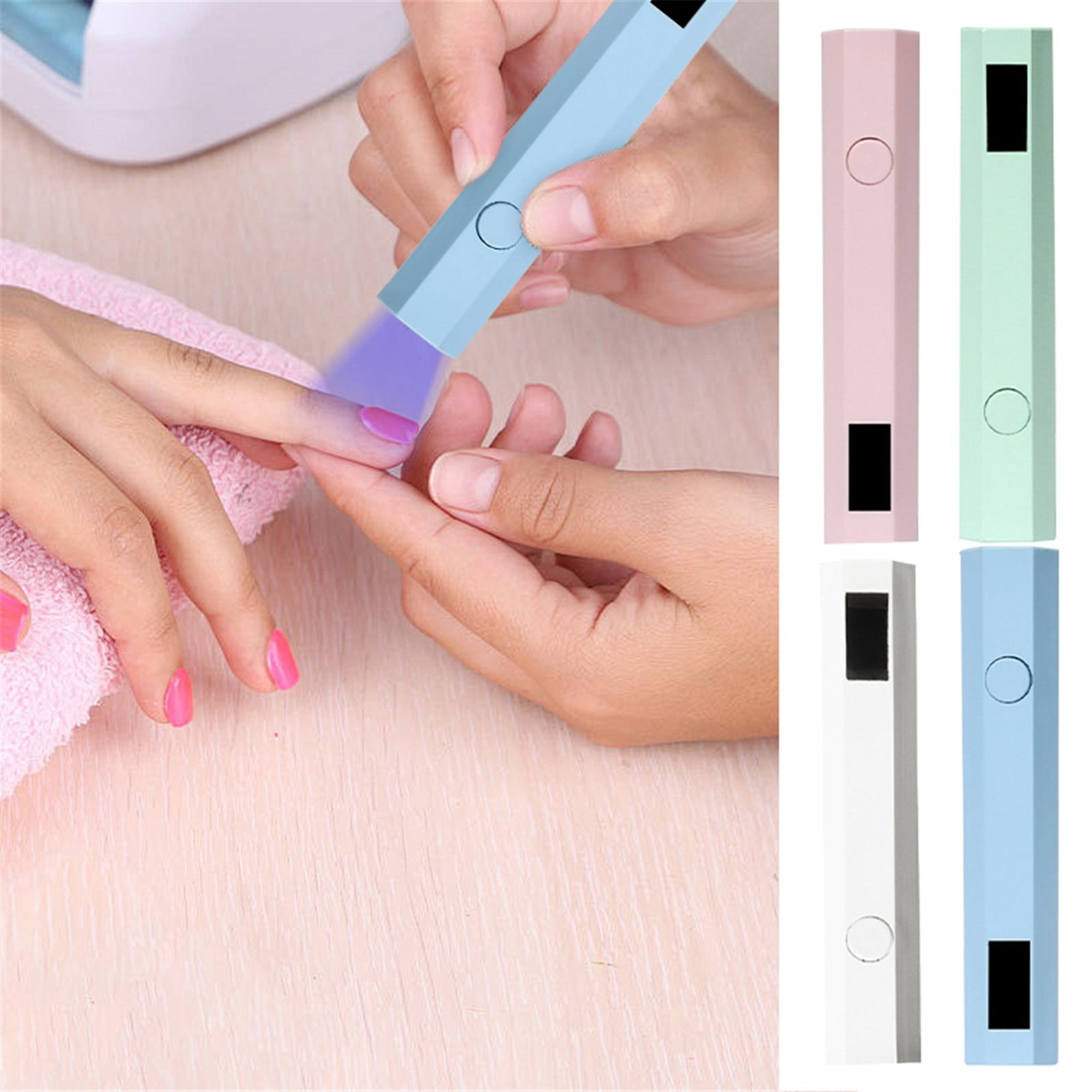 Wentin Nail Lamp Clearance! Nail Lamp Handheld Lamp With LCD Gel Nail Rechargeable USB Nail Dryer For Fast Curing