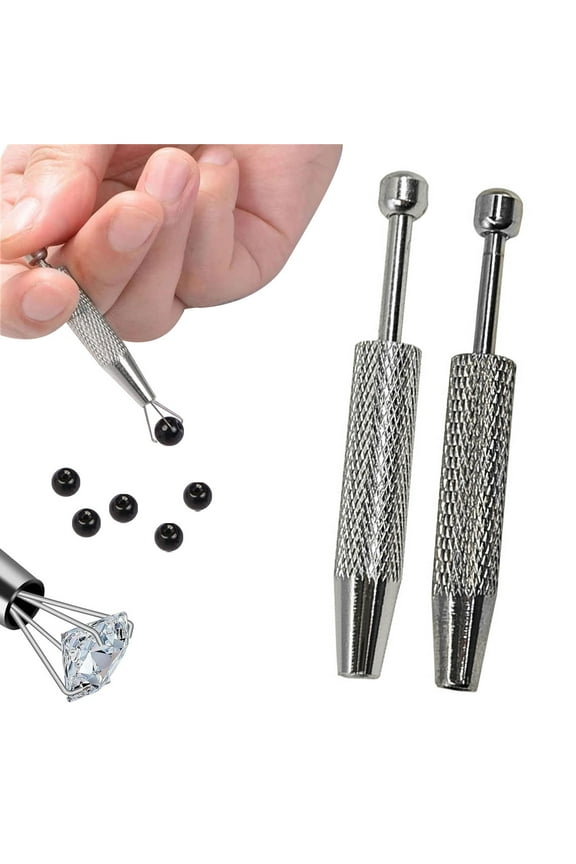 Wentin Reduced Jewelry Tools Piercing Tool Piercing Pen Assistant Piercing Pen Diamond Tweezers 4 Jeweler's Pick Up Tool Piercing Tools For Changing Jewelry Pickup