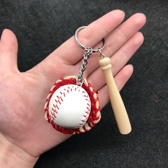 Wentin Reduced Keychains Baseball Keychain Gifts For Father Baseball Gift For Players Seniors Mom Dad Team Basket Bag Ideas Baseball Keychain Kids Toy
