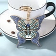 thumbnail image 1 of Wentin Reduced Keychains Butterfly Crystal Rhinestone Keychain For Women Girlfriend Gifts Valentine's Day Car Key Ring Handbag Gift Bag Key Chain Butterfly Pendant, 1 of 6
