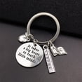 thumbnail image 1 of Wentin Reduced Keychains Graduation Day Thanksgiving Teacher Keychain Gift Keychain Teacher's Teacher Keychains, 1 of 6