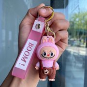 WENTIN POP MART LABUBU Reduced Keychains Cute Doll Student Backpack Pendant Exquisite Small Gift Cute Cartoon Character Design Multiple Colors To Choose From Practical Decoration Suitable