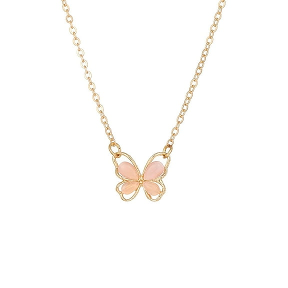 Wentin Reduced Necklaces & Pendants Personality Butterfly Necklace Simple And Delicate Design Suitable For All Occasions
