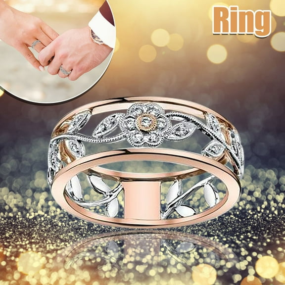 Wentin Rings Clearance! Best Friend Heart Shaped Wedding Rings For Woman Jewelry Gift