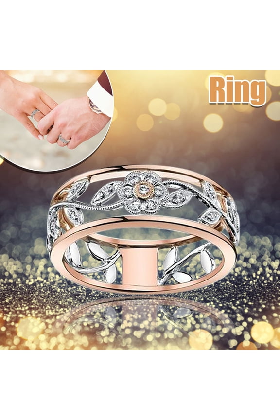 Wentin Rings Clearance! Best Friend Heart Shaped Wedding Rings For Woman Jewelry Gift