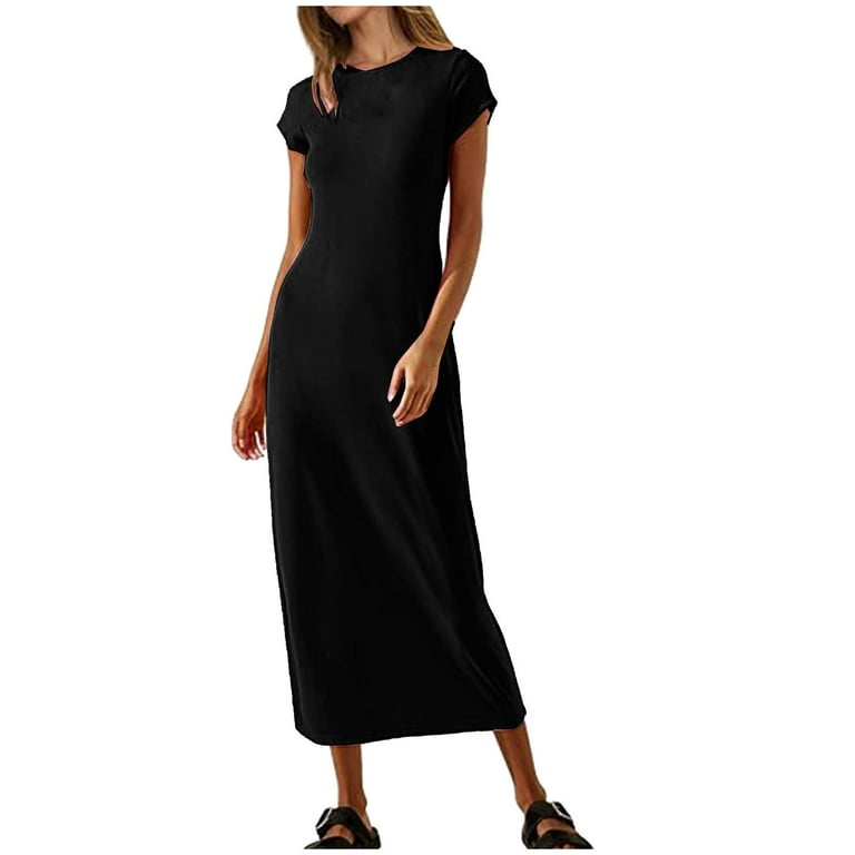 chinese dress ladies OLUOLIN Womens Long Maxi Shirt Dresses Loose Boyfriend Button Down Long  Sleeve Split Dress, Black, XL : Amazon.co.uk: Fashion