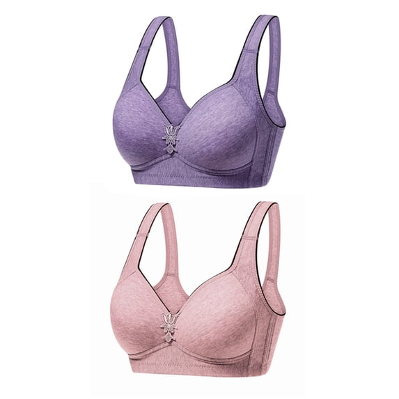 Wenyuyu Wirefree Bras for Women Full Coverage Everyday Comfortable Bralettes Wireless Padded Push Up Soft Bras