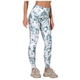 thumbnail image 1 of Wenyuyu Women's Tie Dye Leggings Trendy High Waisted Tummy Control Butt Lifting Pants Joggers Lounge Gym Athletic Leggings, 1 of 8