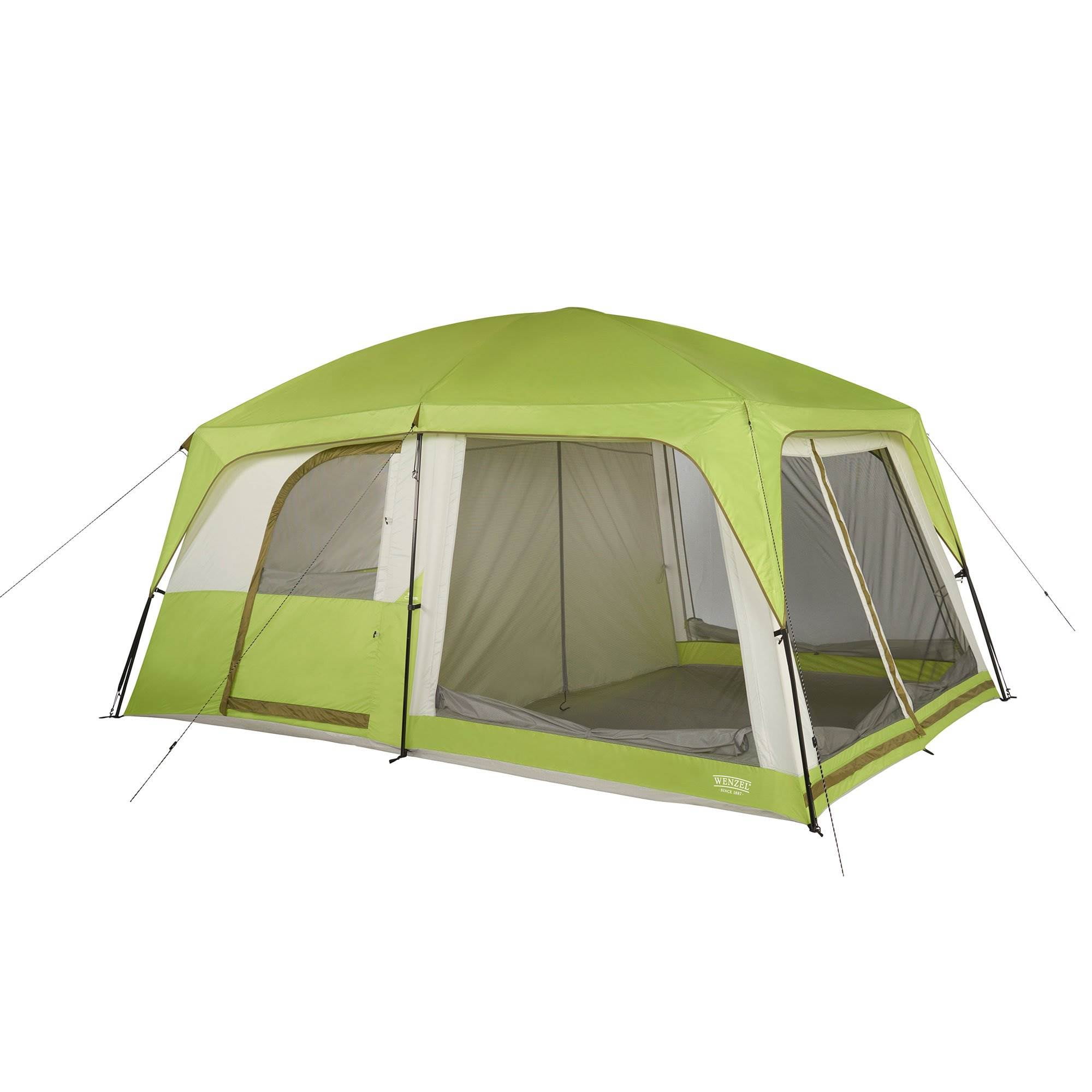 Wenzel Eldorado 8, 14 x 9 Foot, 8-Person Camping Cabin Tent with