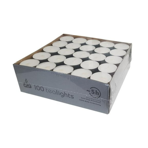 Wenzel Tealight Candles 5hr 100pk