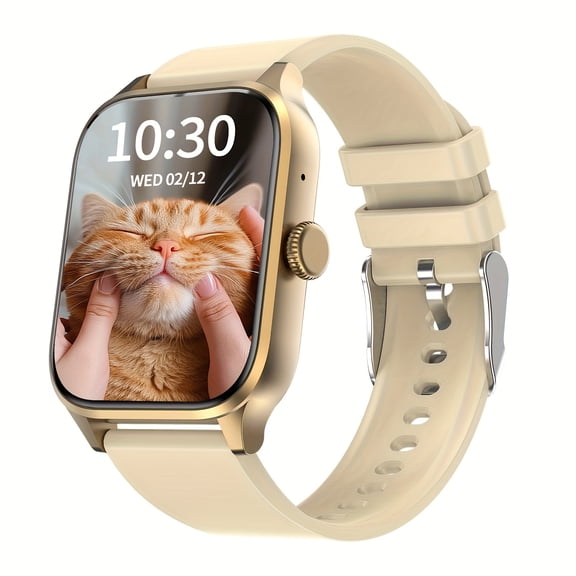 Weofly Smart Watch for Men Women, 1.85" HD Display, Bluetooth Call, Fitness Tracker with 100+ Sport Modes, Pedometer, Activity Tracker
