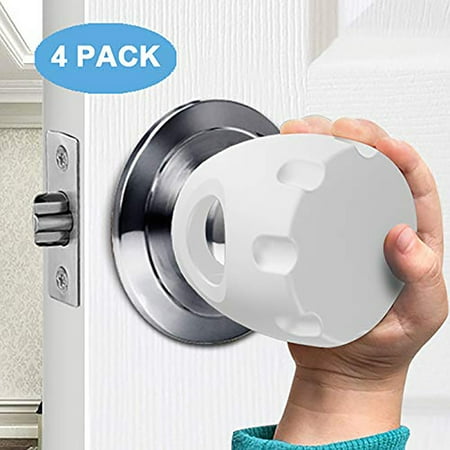 Wepro Door Knob Safety Cover Child Proof Door Knob Covers Baby Safety Doorknob Handle