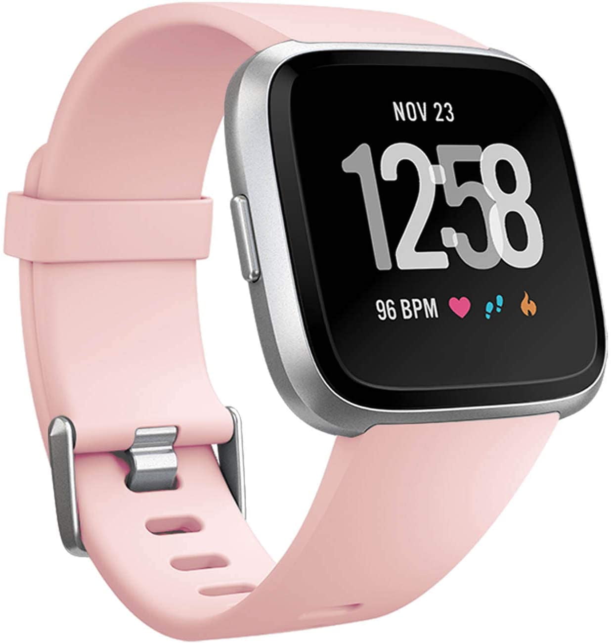 Fitbit versa smartwatch with small & large bands new arrivals
