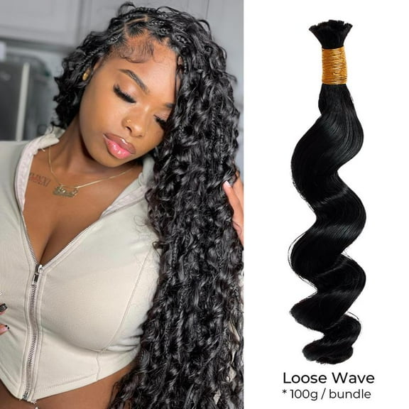 [Wequeen] 12A Grade Salon Quality 100% Brazilian Human Hair Bulk Braiding Deep Wave 16"-24" For Knotless Crochet Braids Passion Twists Protective Styles