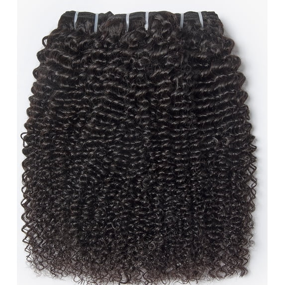 Kinky Curly Hair Bundles | 12–28 Inch Human Hair | Natural Black #1B | Tight, Springy Curls