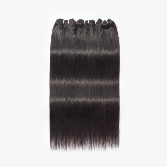 WEQUEEN 28" Straight 10A Grade Brazilian Virgin 100% Human Hair Straight Body Wave Deep Wavy Quick Weave Sew in/Glue in Viral Hair Bundles