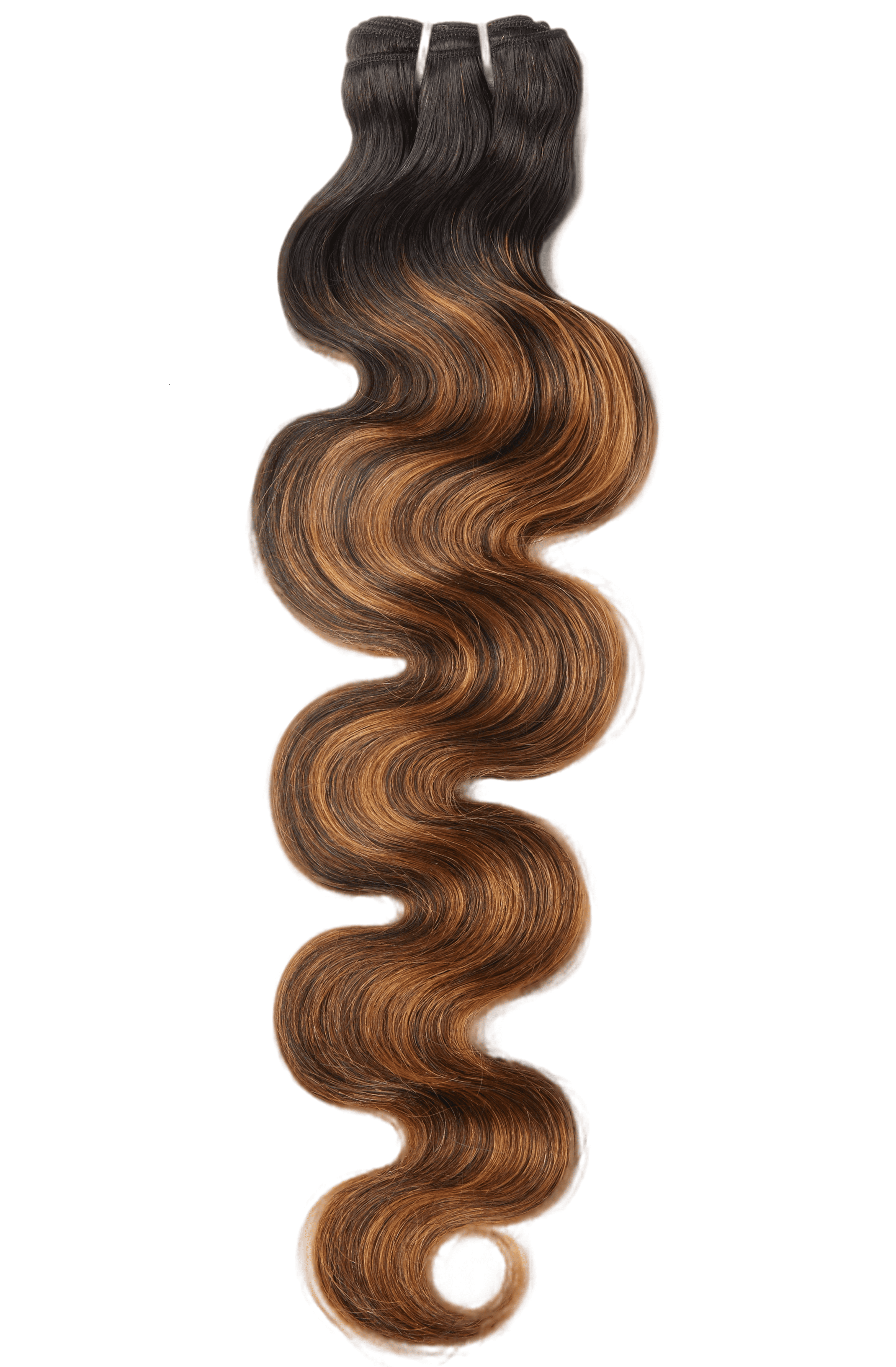 WEQUEEN Highlight Hair Bundles Brazilian Brown 20 inch Human Hair Body Wave Straight Quick Weave Sew in/Glue in Budget Friendly 10A