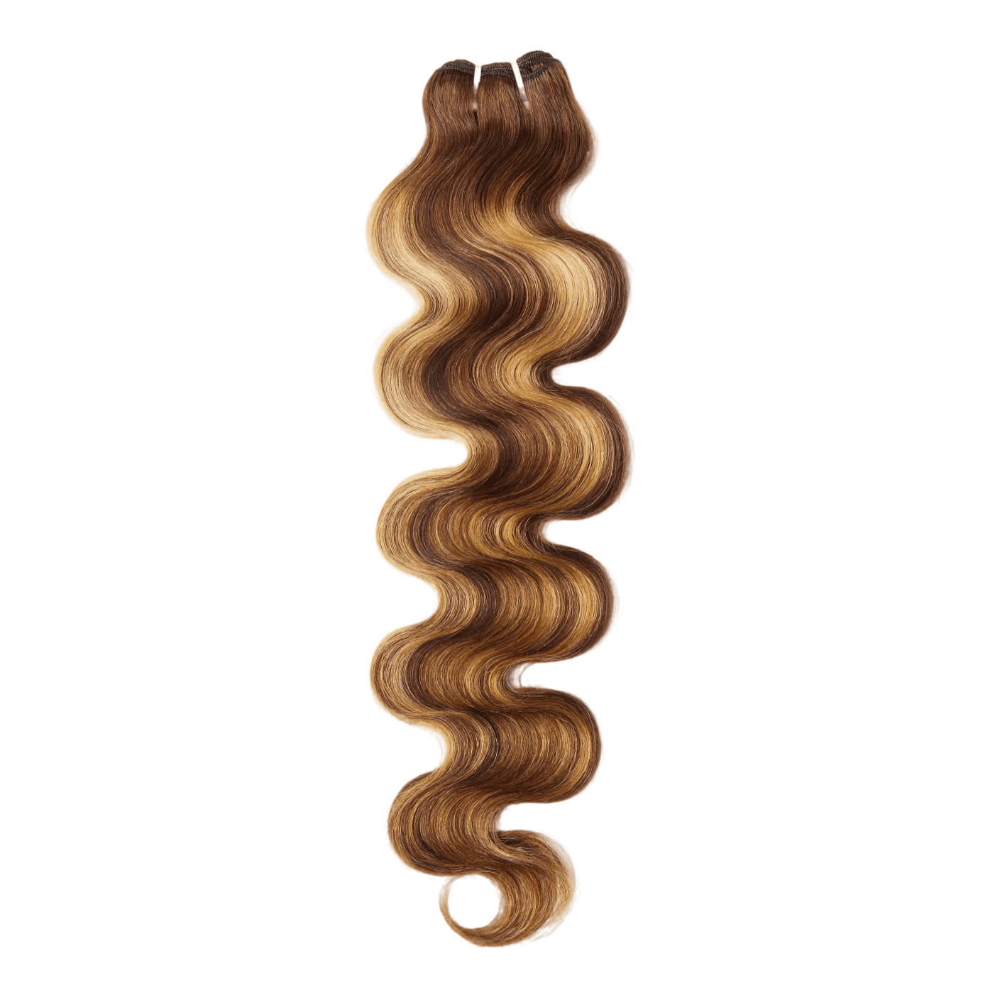 Wequeen Brown Highlight Body Wave | 100% Human Hair Bundles | Budget Friendly 10A Grade Brazilian Virgin 100% Human Hair Quick Weave Sew in/Glue in Viral Hair Bundles