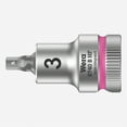 thumbnail image 1 of Wera Tool 8740 B HF Zyklop 3/8" Drive Hex Bit Socket, 3mm, 1 of 1
