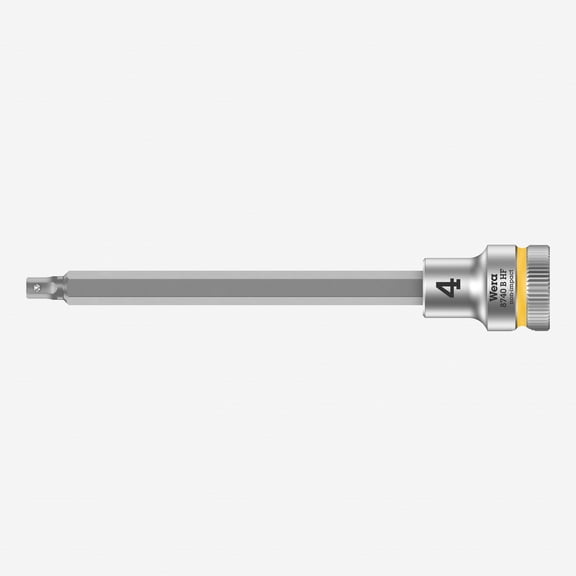 Wera 003032 3/8" Drive Zyklop Hex-Plus Bit Socket with Holding Function 4.0 mm Long