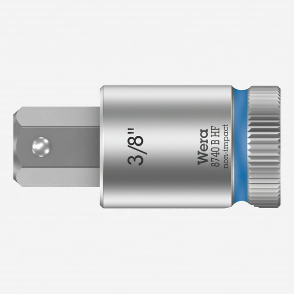 Wera 003093 3/8" Drive Zyklop Hex-Plus Bit Socket with Holding Function 3/8"