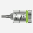thumbnail image 1 of Wera 003381 8740 A 1/4" Drive Zyklop Hex-Plus Bit Socket, 3/32", 1 of 1