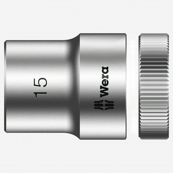 Wera 003606 15 x 1/2" Zyklop Socket