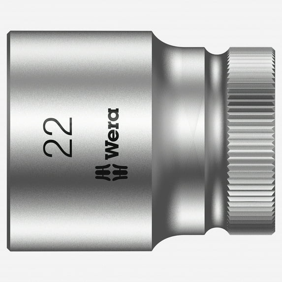 Wera 003613 22 x 1/2" Zyklop Socket