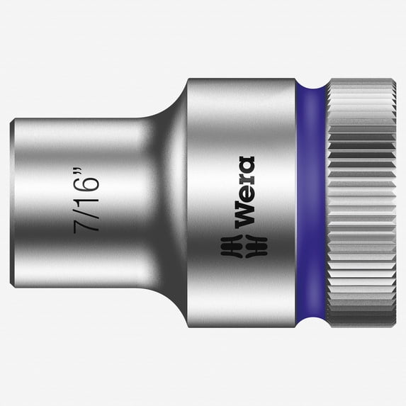 Wera 003619 7/16" x 1/2" Zyklop Socket