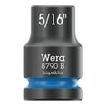 thumbnail image 1 of Wera 005514 8790 B 1/4" Impaktor Socket, 3/8" Drive, 6 Point, 1 of 5