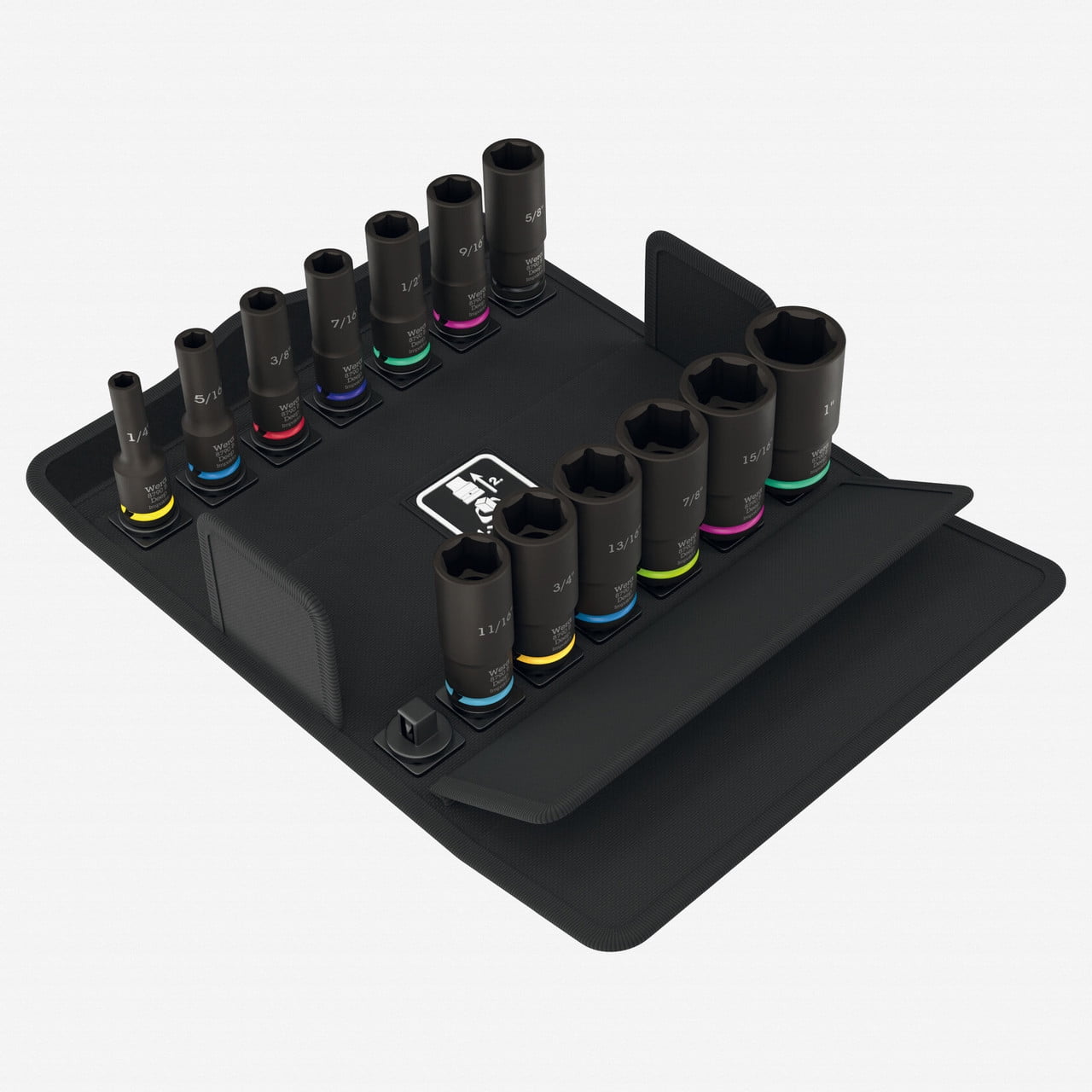Wera Tools 8790 B Impaktor Deep Imperial Set 1, 13 Pieces