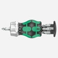 thumbnail image 1 of Wera 008885 Kraftform Kompakt RA 3 Ratcheting Stubby Screwdriver with Bit Storage, 6 Pieces, 1 of 4