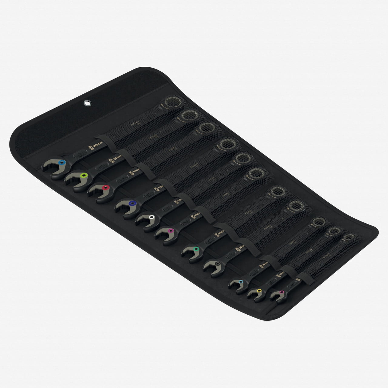 Wera Tools 6000 Joker Black Ratcheting Combination Wrenches Set, 11 Pieces