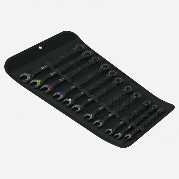 Wera Tools 6000 Joker Black Ratcheting Combination Wrenches Set, 11 Pieces
