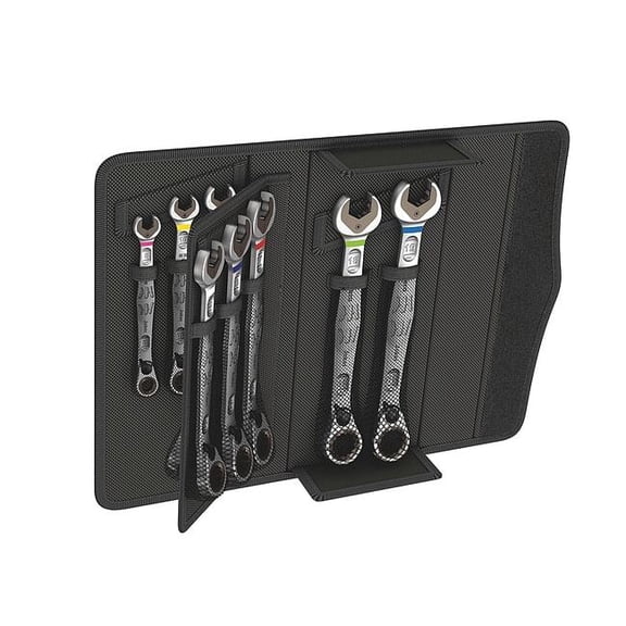 Wera 020091 Joker Combination Wrench Pouch Set with Switch - 11 Piece Metric