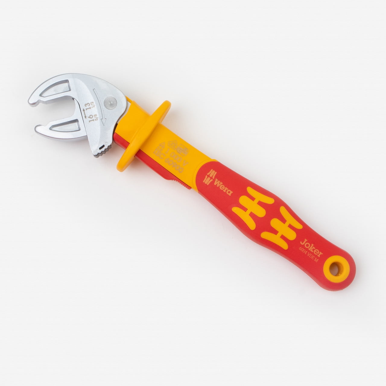 Wera 020152 Joker 6004 VDE Selfsetting Wrench, Medium