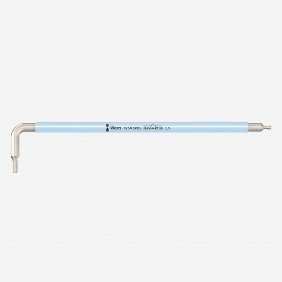 Wera Tool 3950 SPKL Multicolor Stainless L-Key, 1.5mm