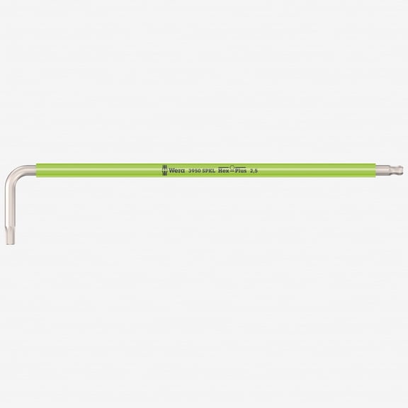 Wera Tool 3950 SPKL Multicolor Stainless L-Key, 2.5mm