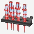 thumbnail image 1 of Wera 022767 VDE Insulated Stainless Steel Torx Screwdriver Set, 7 Pieces, 1 of 7