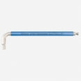 thumbnail image 1 of Wera 022858 Multicolor Hex-Plus Stainless L-key with Ball End, 3/8" x 224mm (Blue), 1 of 6
