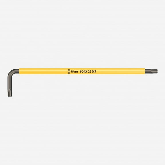 Wera 024476 Multicolor Torx L-key with Holding Function, T25 x 154mm (Yellow)