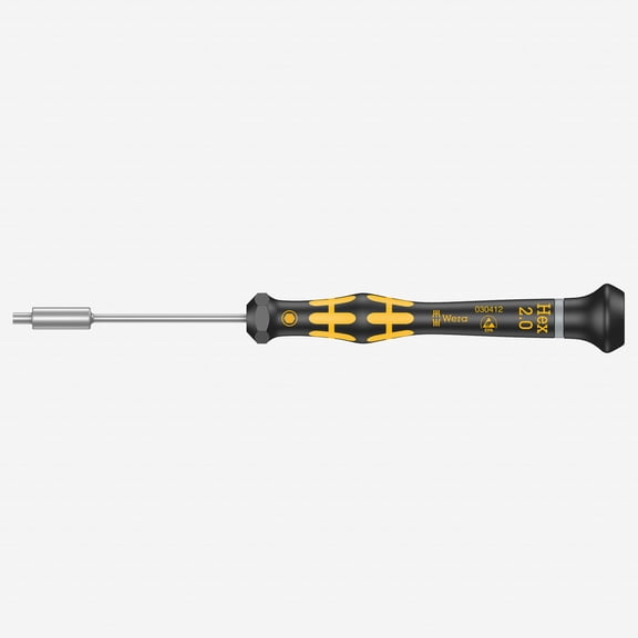 Wera 030412 2 x 60mm ESD Safe Precision Nut Driver