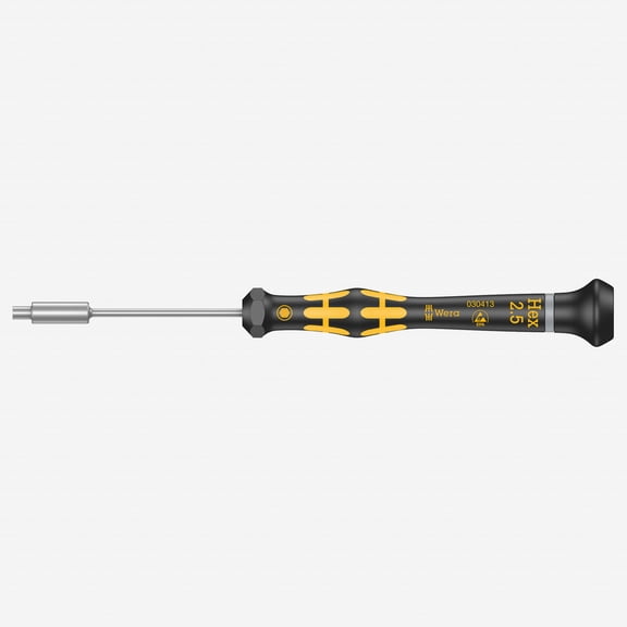 Wera 030413 2.5 x 60mm ESD Safe Precision Nut Driver