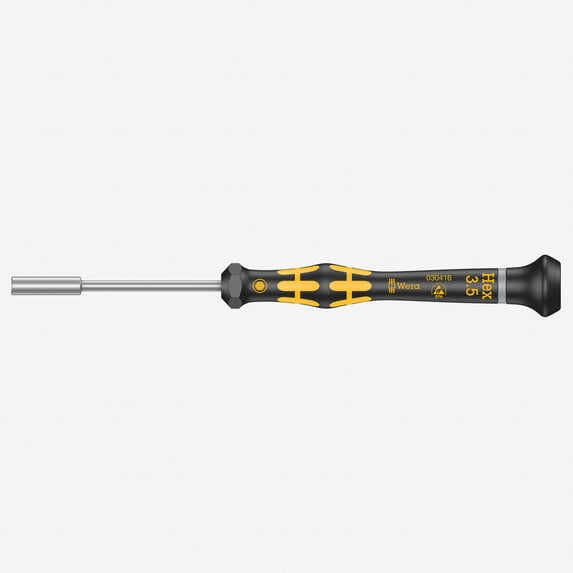 Wera 030416 3.5 x 60mm ESD Safe Precision Nut Driver