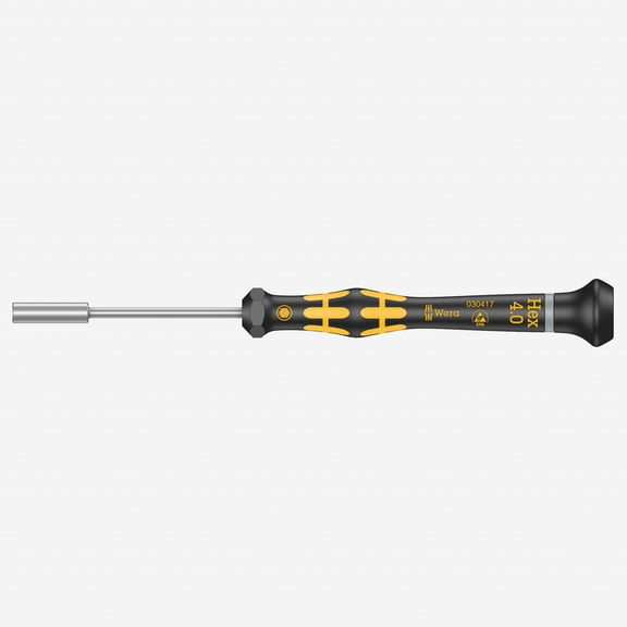 Wera 030417 4 x 60mm ESD Safe Precision Nut Driver