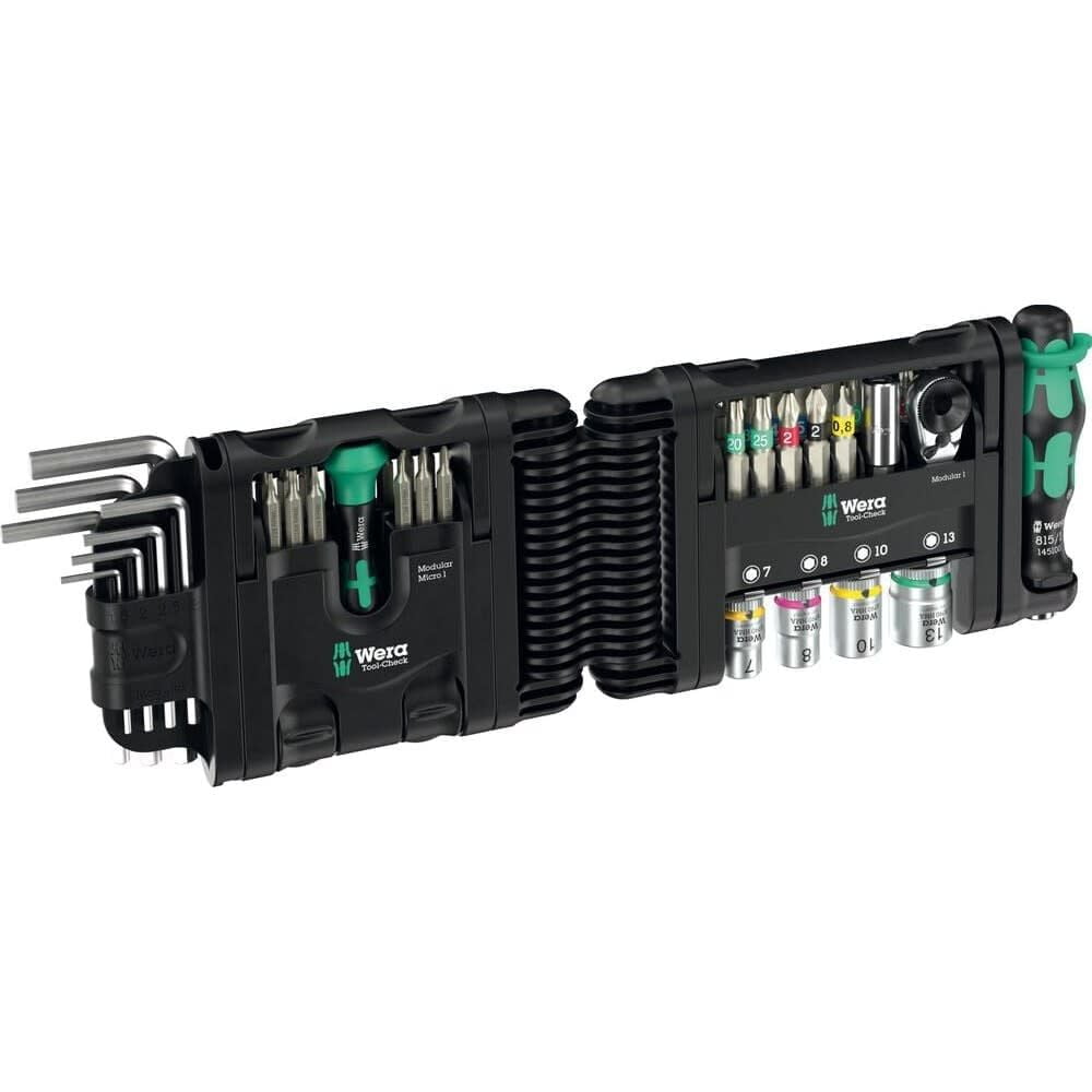 Wera 049020 Tool-Check Modular Set 1, Metric, 51 Pieces